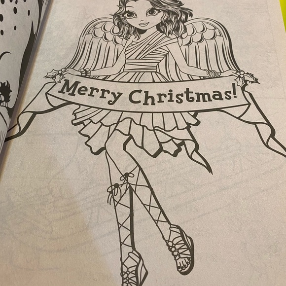 Lisa Frank Coloring Book Christmas - Picture 5 of 6